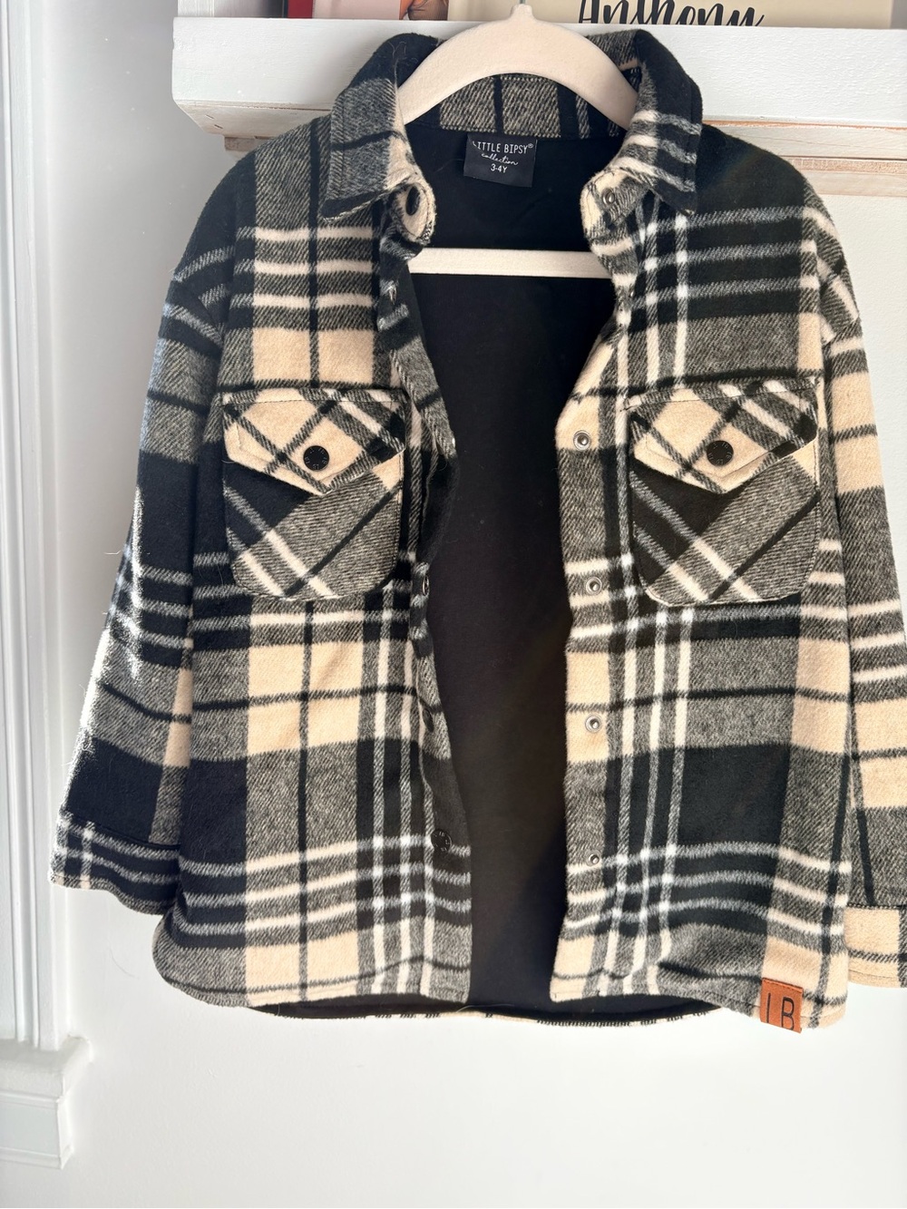 Little Bipsy flannel jacket